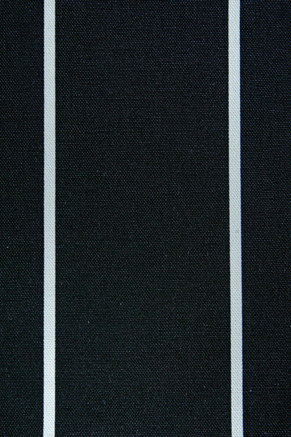 Duck Çizgili Kırlent Kılıfı Siyah Beyaz V1 40x40