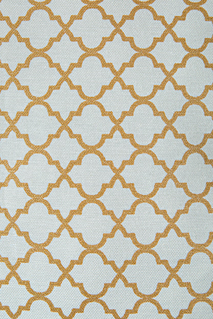 Duck Geo Kırlent Kılıfı Gold Bej 40x40