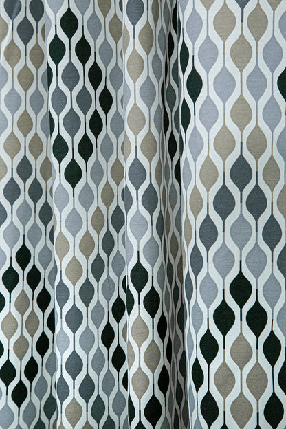 Duck Halkalı Fon Perde Gri 140x260