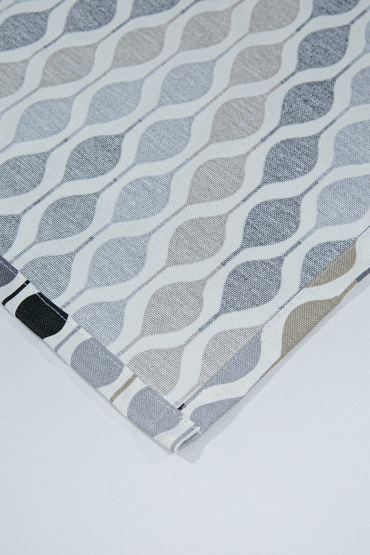 Duck Halkalı Fon Perde Gri 140x260