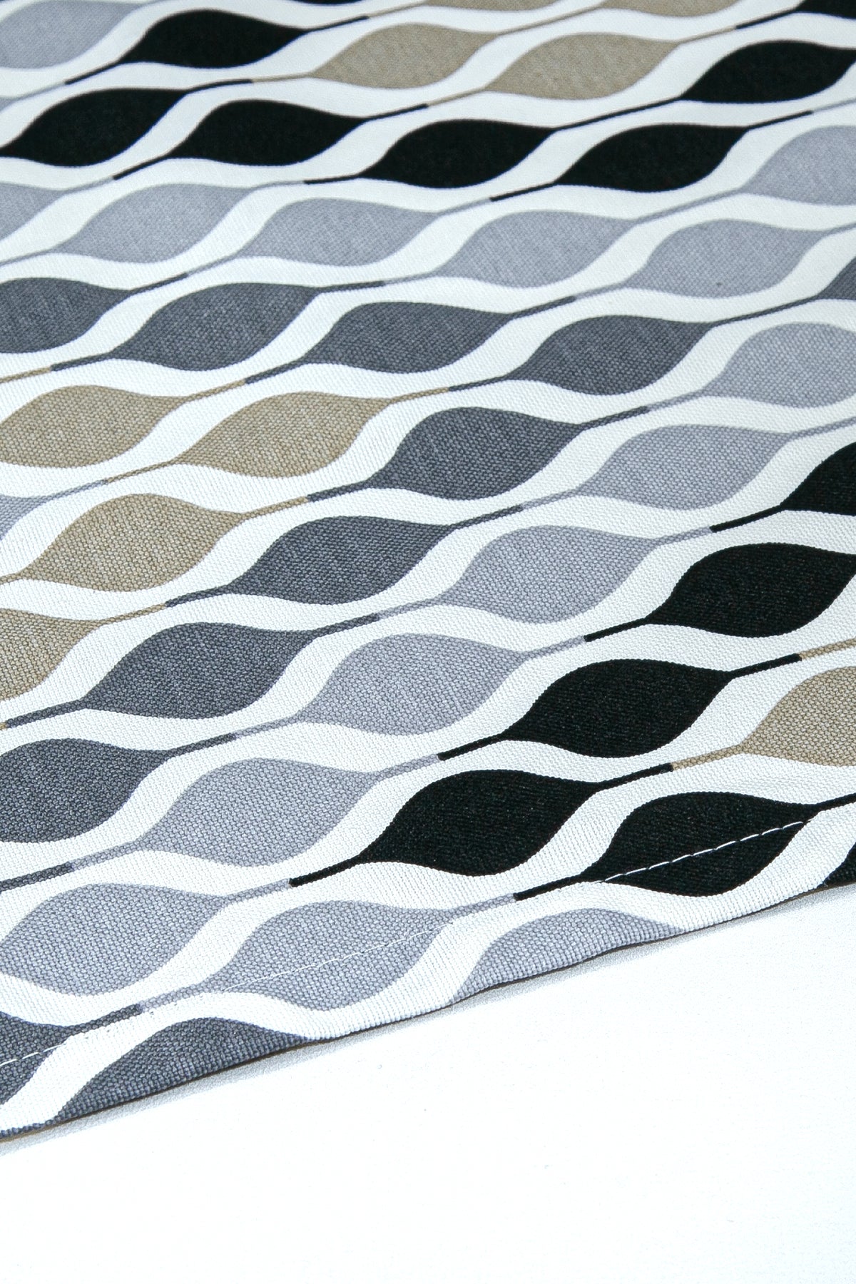 Duck Halkalı Fon Perde Gri 140x260