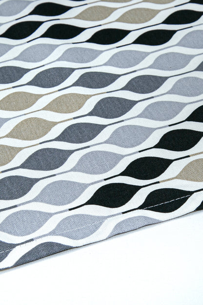 Duck Halkalı Fon Perde Gri 140x260