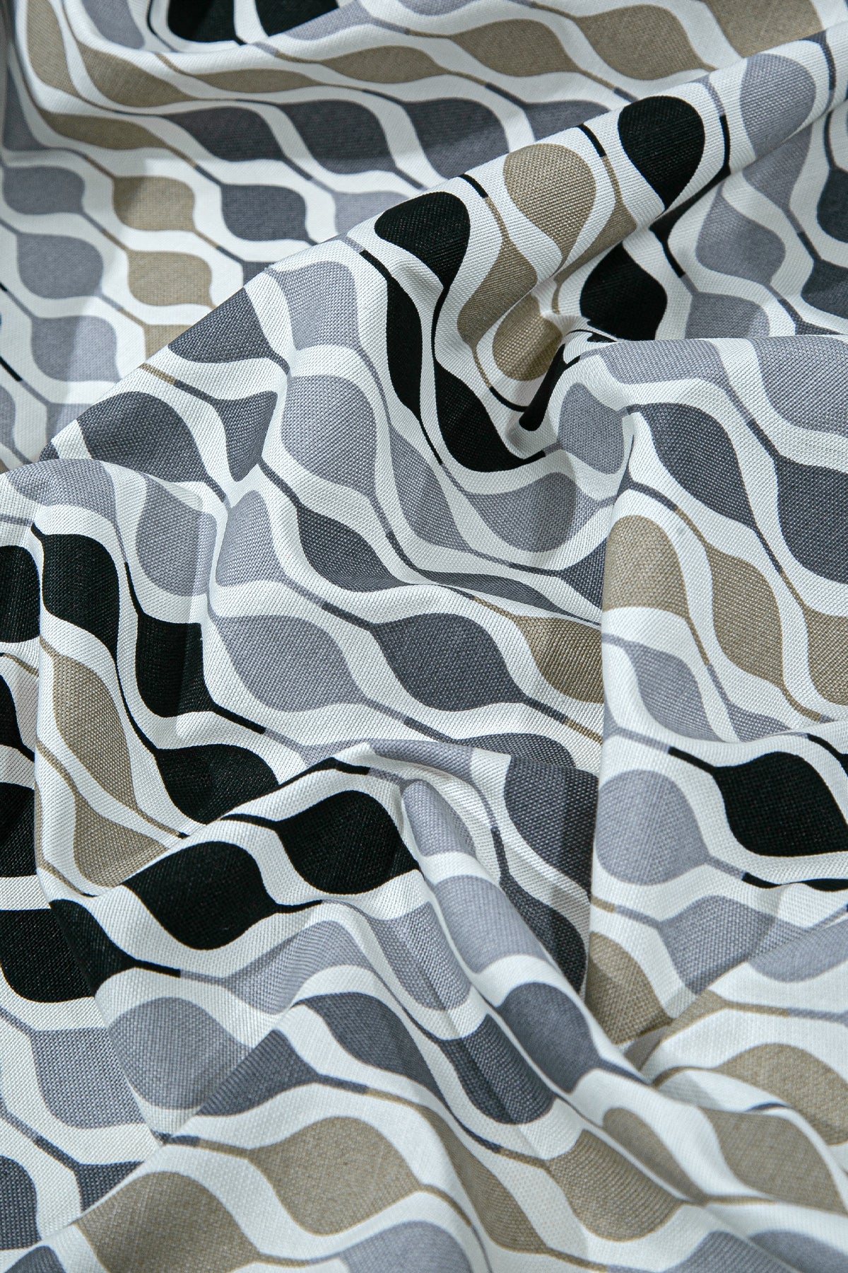 Duck Halkalı Fon Perde Gri 140x260