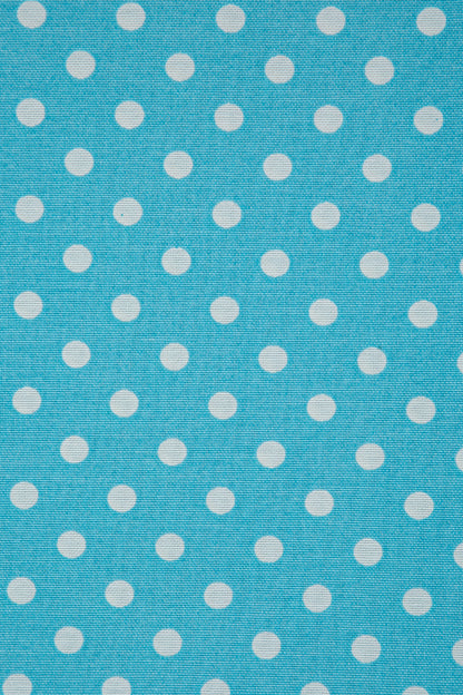 Duck Puantiyeli Kırlent Kılıfı Mavi V1 40x40