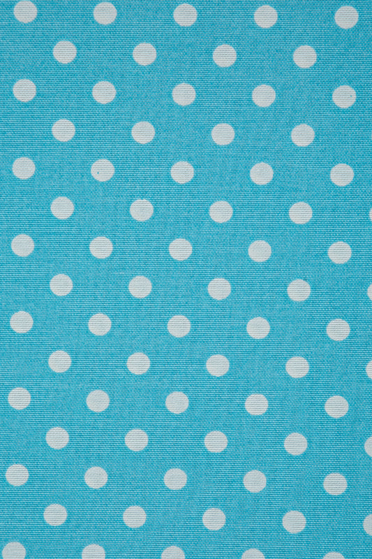 Duck Puantiyeli Kırlent Kılıfı Mavi V1 40x40