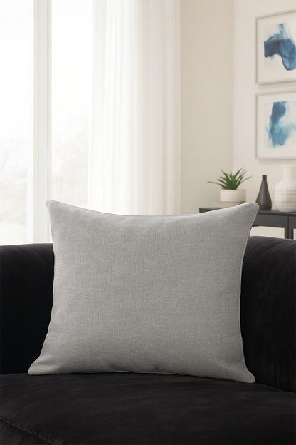 Düz Duck Kırlent Kılıfı Bej V2 45x40