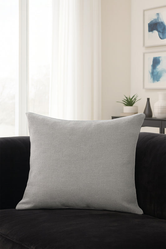 Düz Duck Kırlent Kılıfı Bej V2 45x40