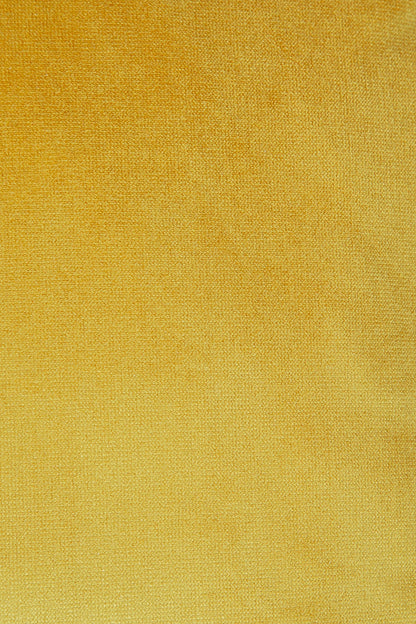 Düz Kadife Kırlent Kılıfı Sarı 40x40