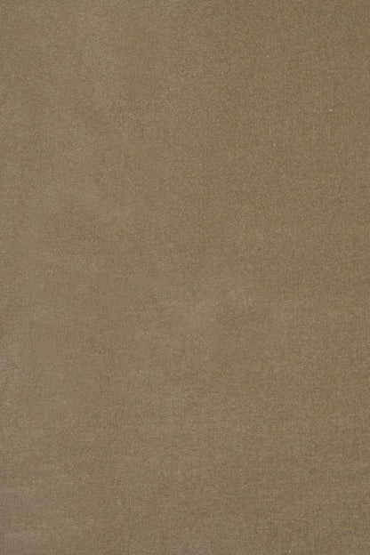 Düz Kadife Kırlent Kılıfı Toprak 50x50