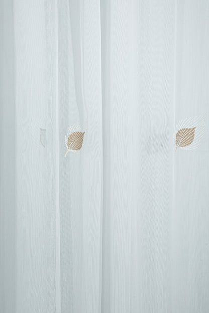 Emi Tül Perde Bej 140x250
