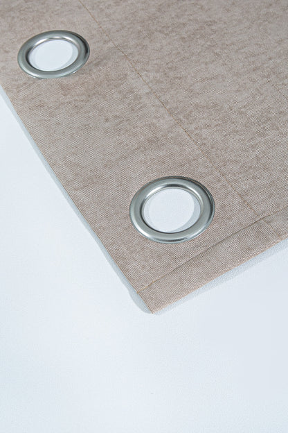 Espo Harmony Halkalı Fon perde Ten 140x245