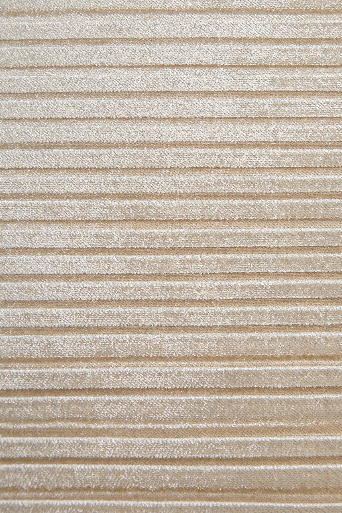Fitilli Kadife Kırlent Kılıfı Bej 40x40