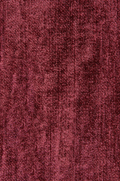 Fitilli Kadife Kırlent Kılıfı Bordo 30x50