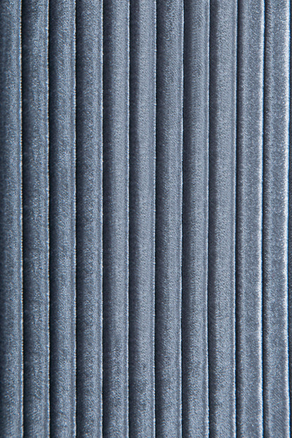 Fitilli Kadife Kırlent Kılıfı Gümüş 45x45