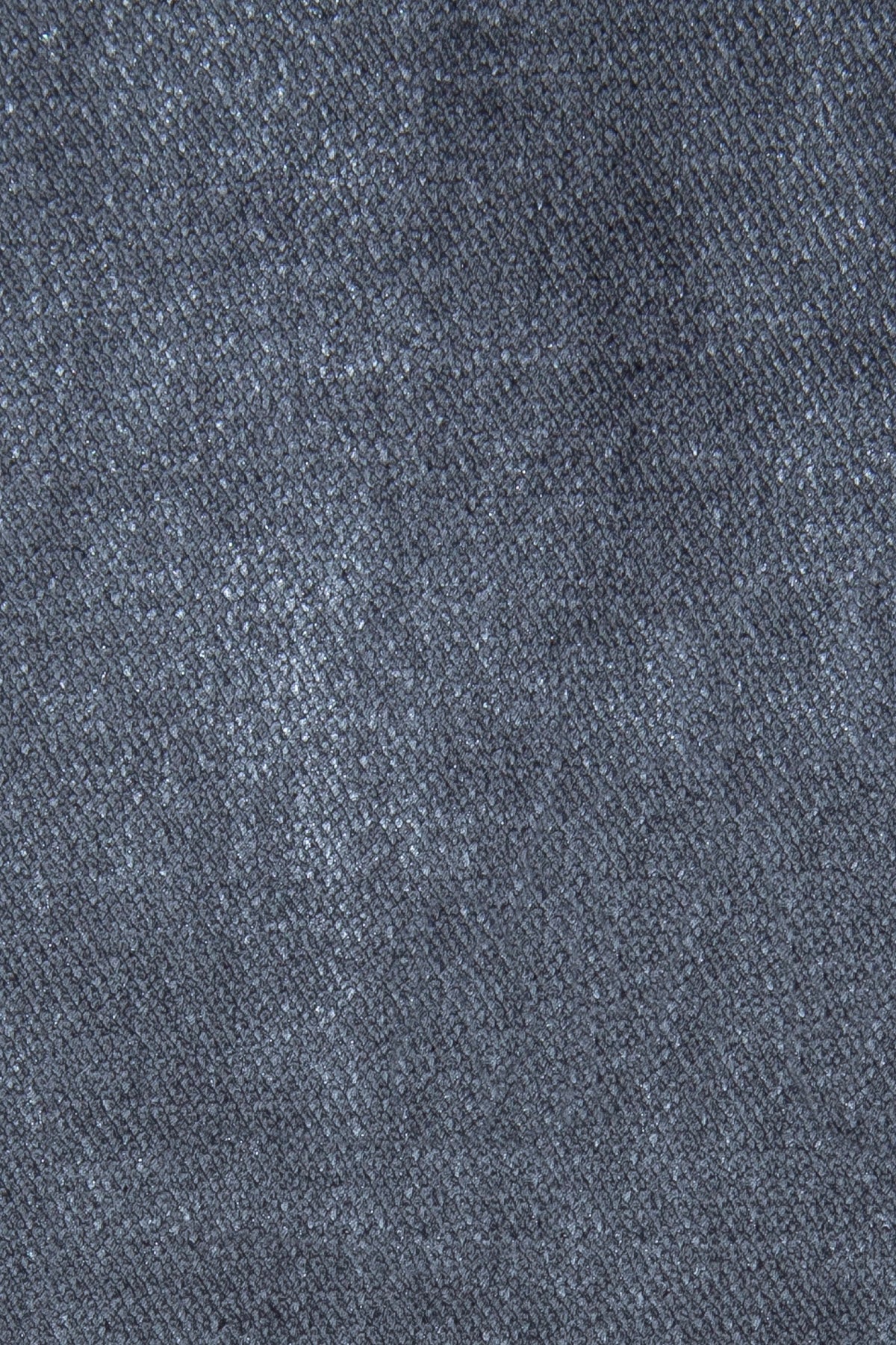 Fitilli Kadife Kırlent Kılıfı Gümüş 45x45