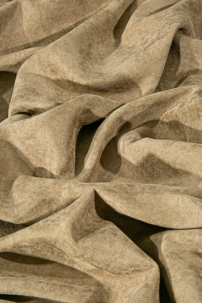 Harmony Halkalı Fon Perde Boz Kahve 140x260