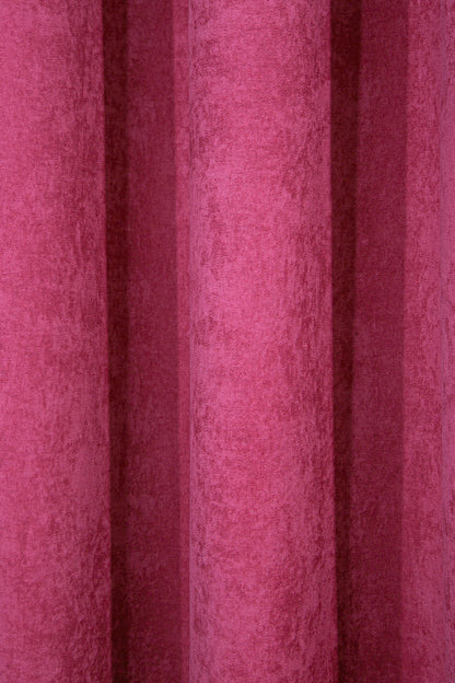 Harmony Halkalı Fon Perde Fuşya 140x260