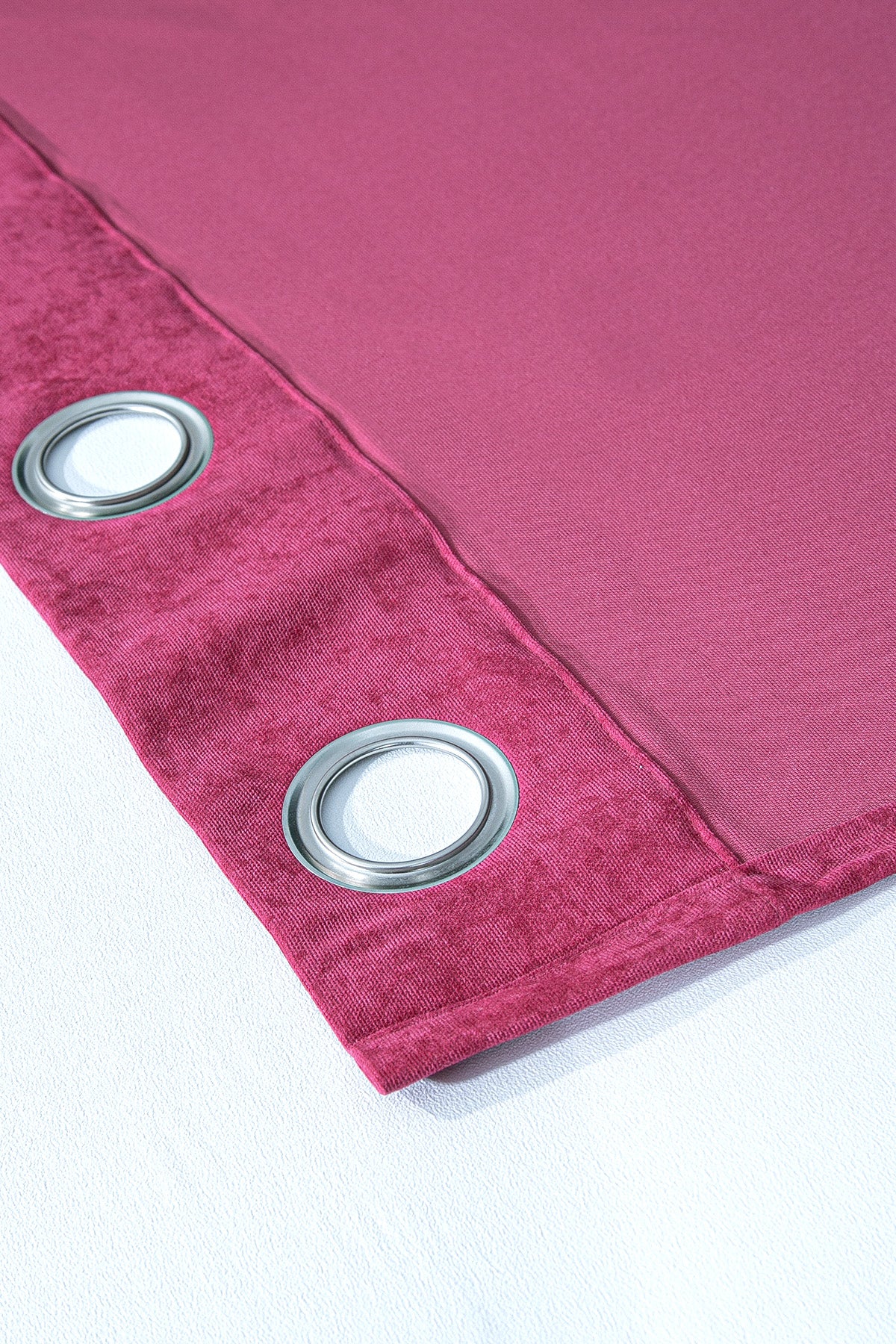 Harmony Halkalı Fon Perde Fuşya 140x260