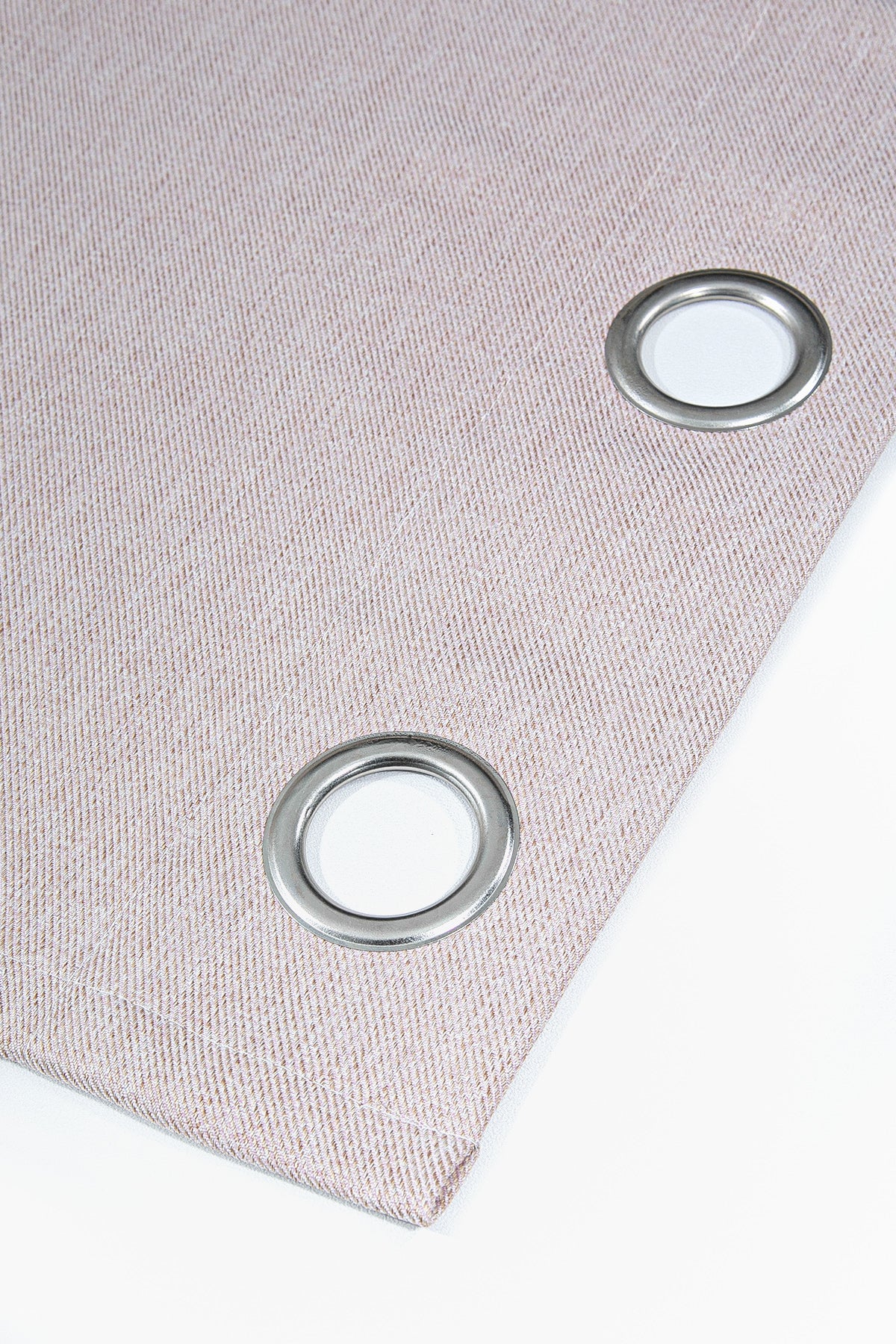 Impulse Halkalı Fon Perde Pudra 140x260