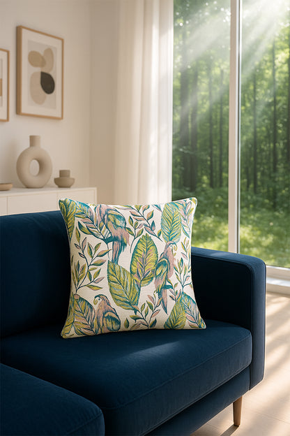 Jakar Kırlent Kılıfı Papağan Yeşil V1 45x45