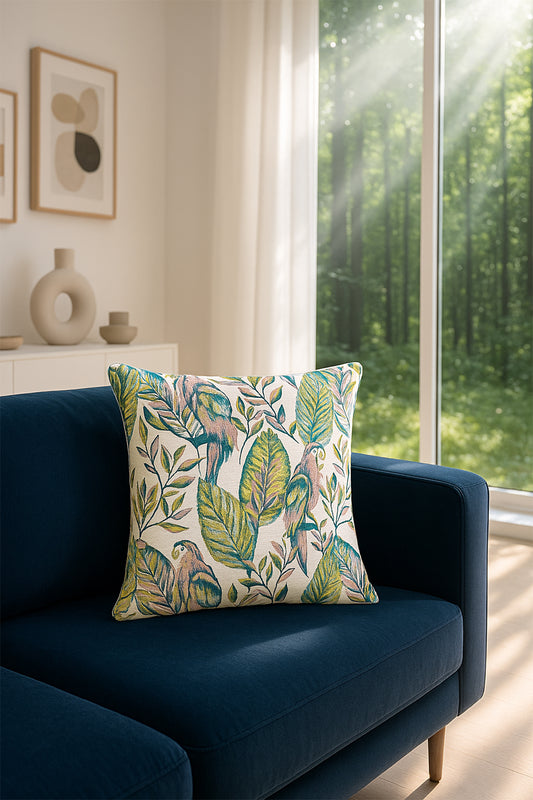 Jakar Kırlent Kılıfı Papağan Yeşil V1 45x45