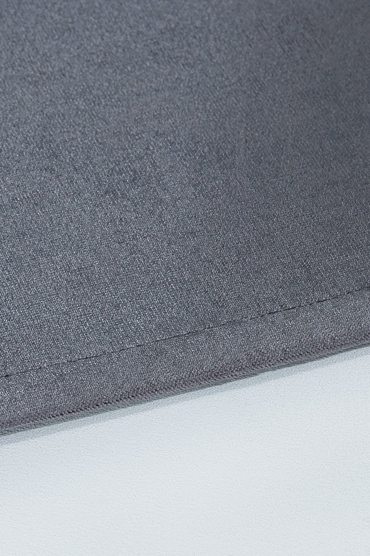 Kadife Halkalı Fon Perde Antrasit 140x260