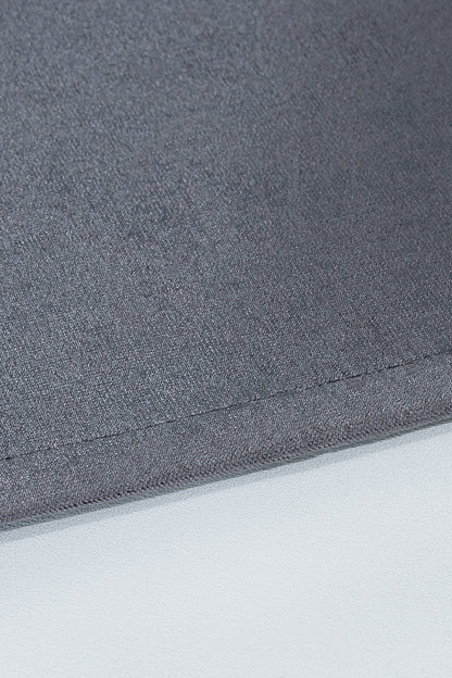 Kadife Halkalı Fon Perde Antrasit 140x260