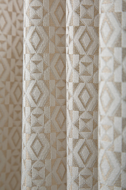 Lenzo Halkalı Fon Perde Krem 140x280