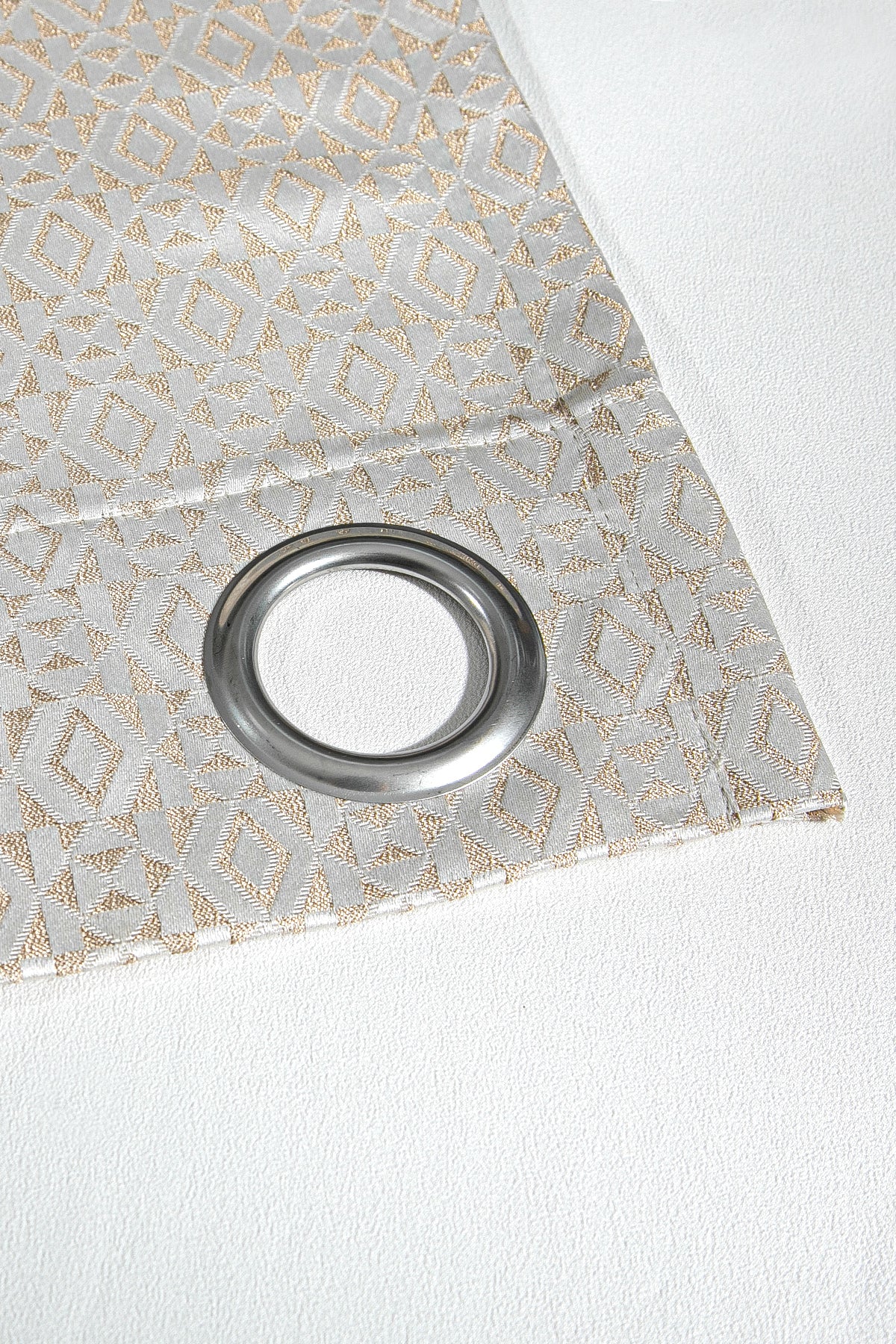 Lenzo Halkalı Fon Perde Krem 140x280