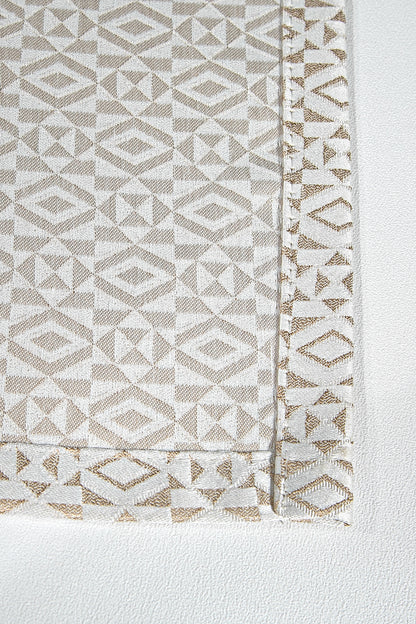 Lenzo Halkalı Fon Perde Krem 140x280