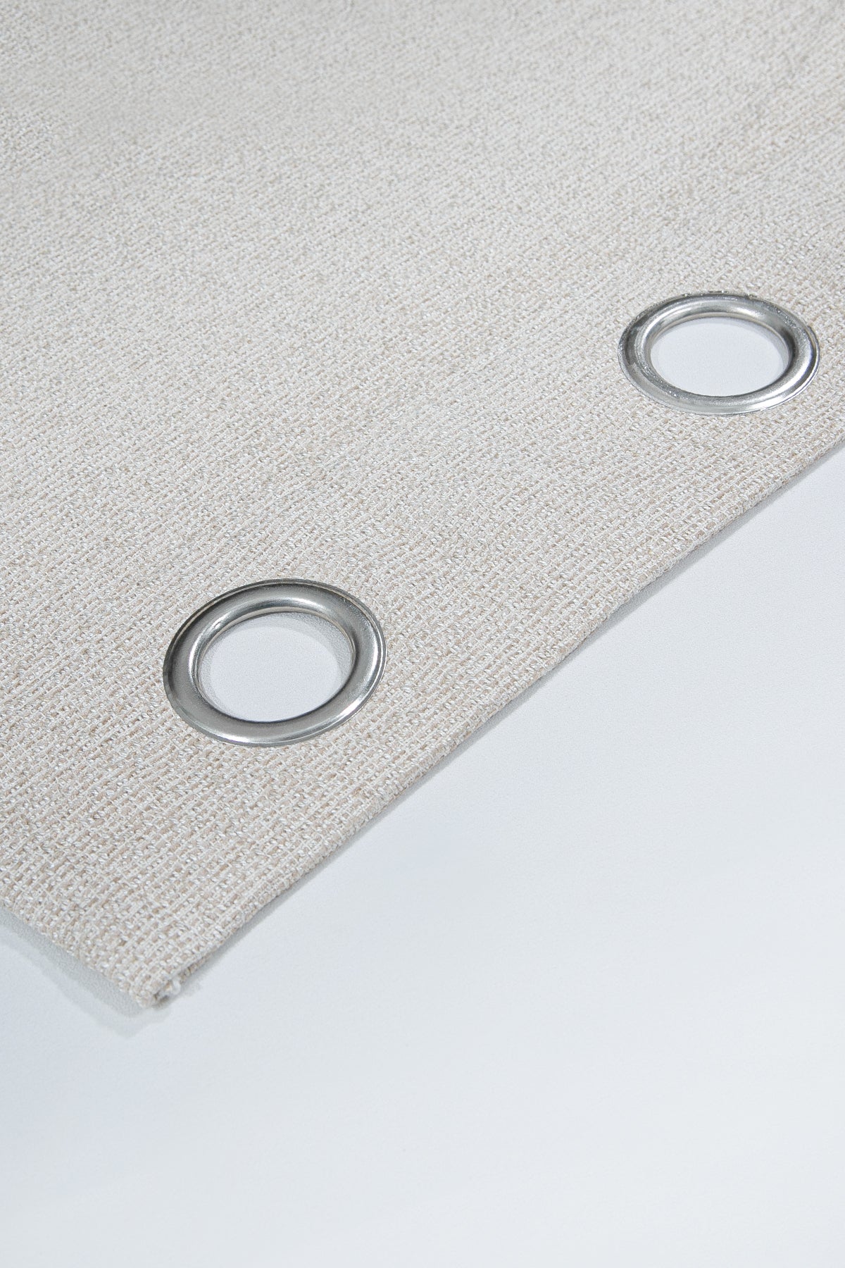 Livorno Halkalı Fon Perde Krem 140x260