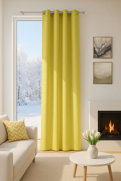 Livorno Halkalı Fon Perde Yeşil 140x260