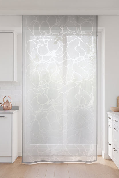 Makeba Tül  Perde Gri 140x250