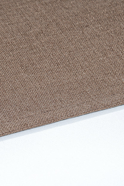 Nadia Halkalı Fon Perde Kahverengi 140x260