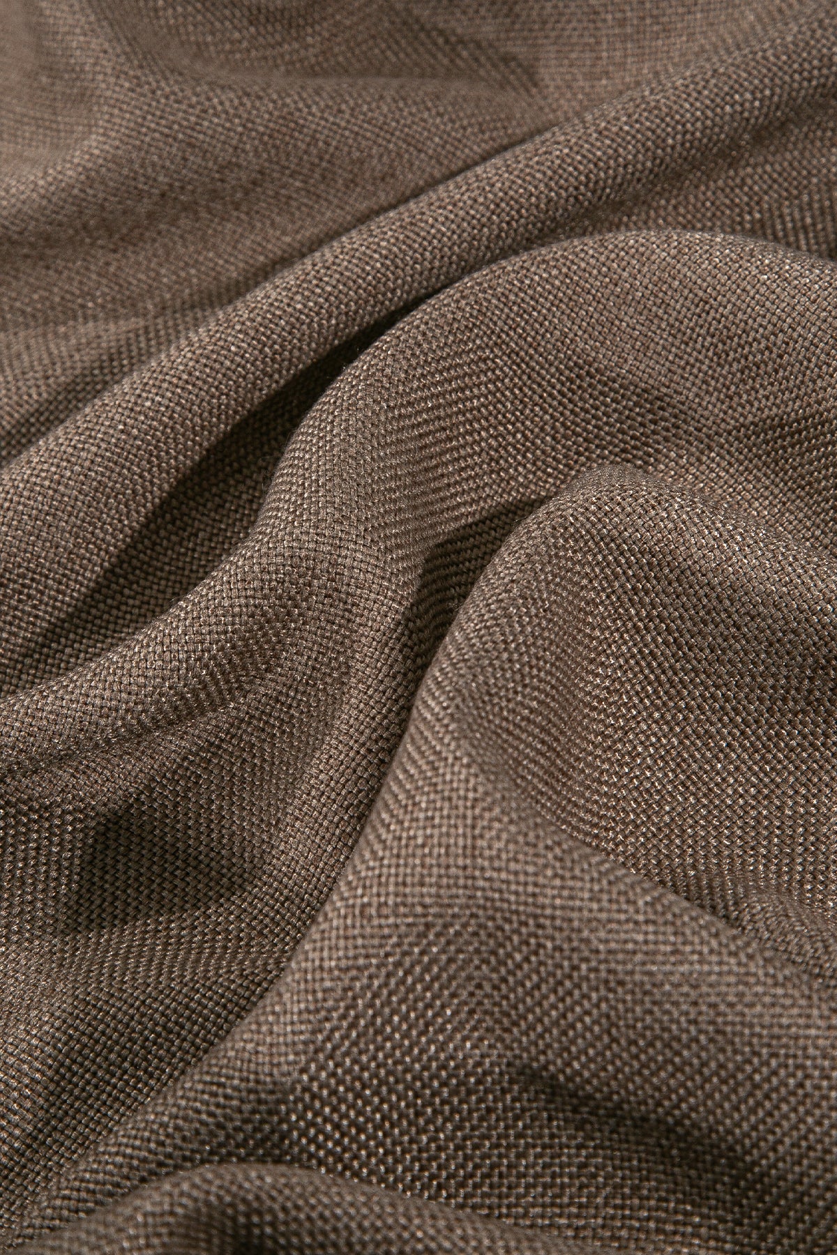 Nadia Halkalı Fon Perde Kahverengi 140x260