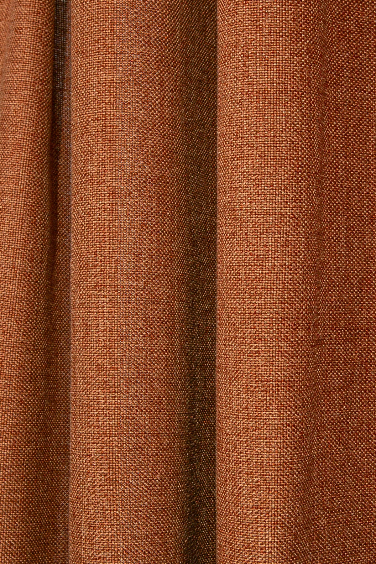 Nadia Halkalı Fon Perde Kiremit 140x260