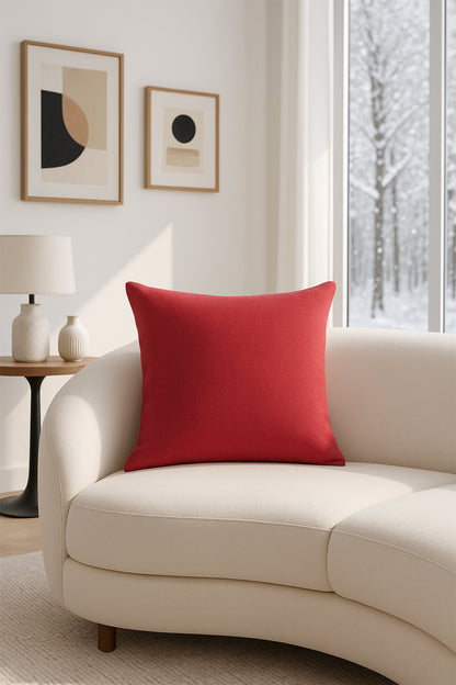 Nadia Kırlent Kılıfı Kırmızı V1 50x50