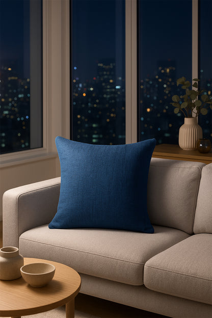 Nadia Kırlent Kılıfı Lacivert V1 38x38