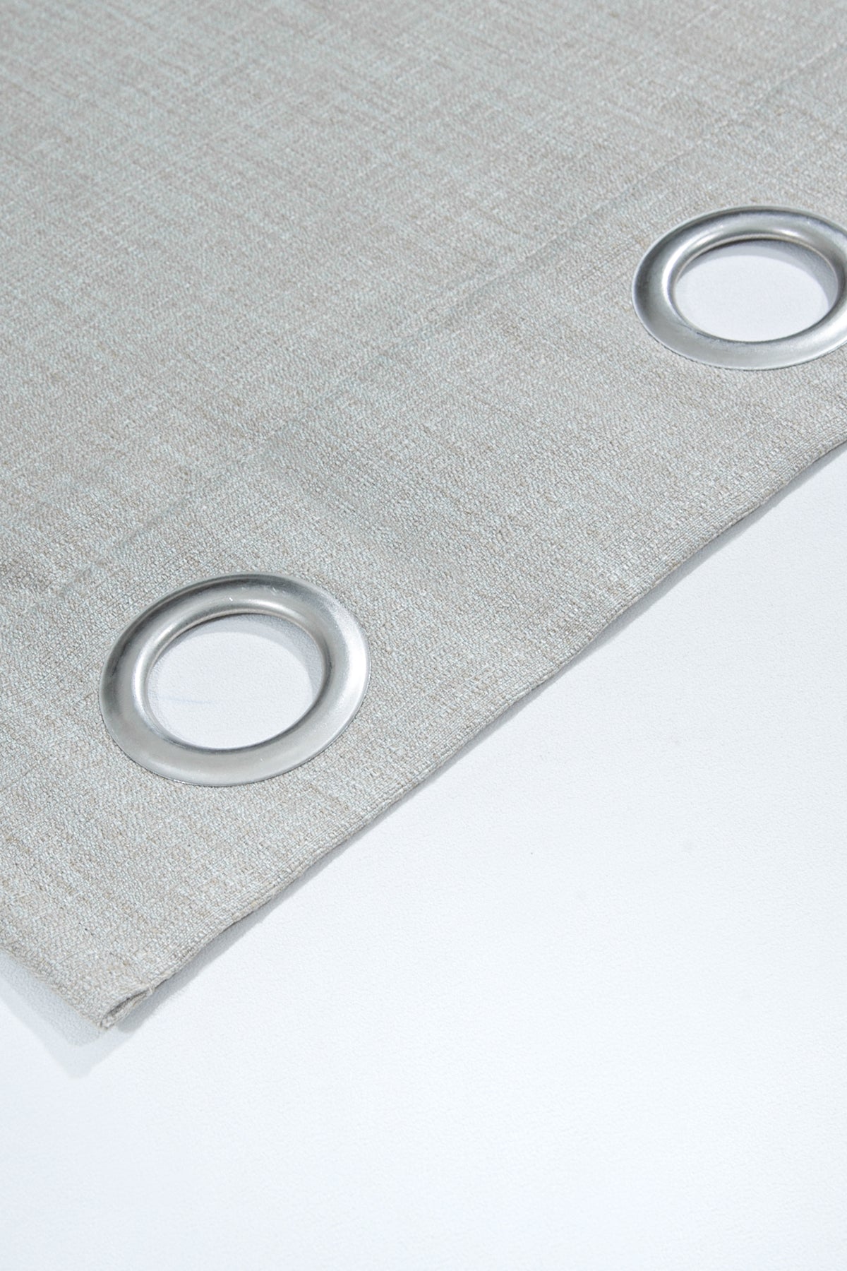 Osaka Halkalı Fon Perde Bej 140x260