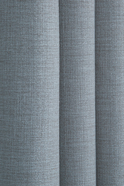 Osaka Halkalı Fon Perde Gri 140x260