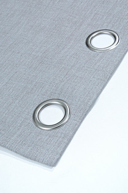 Osaka Halkalı Fon Perde Gri 140x260