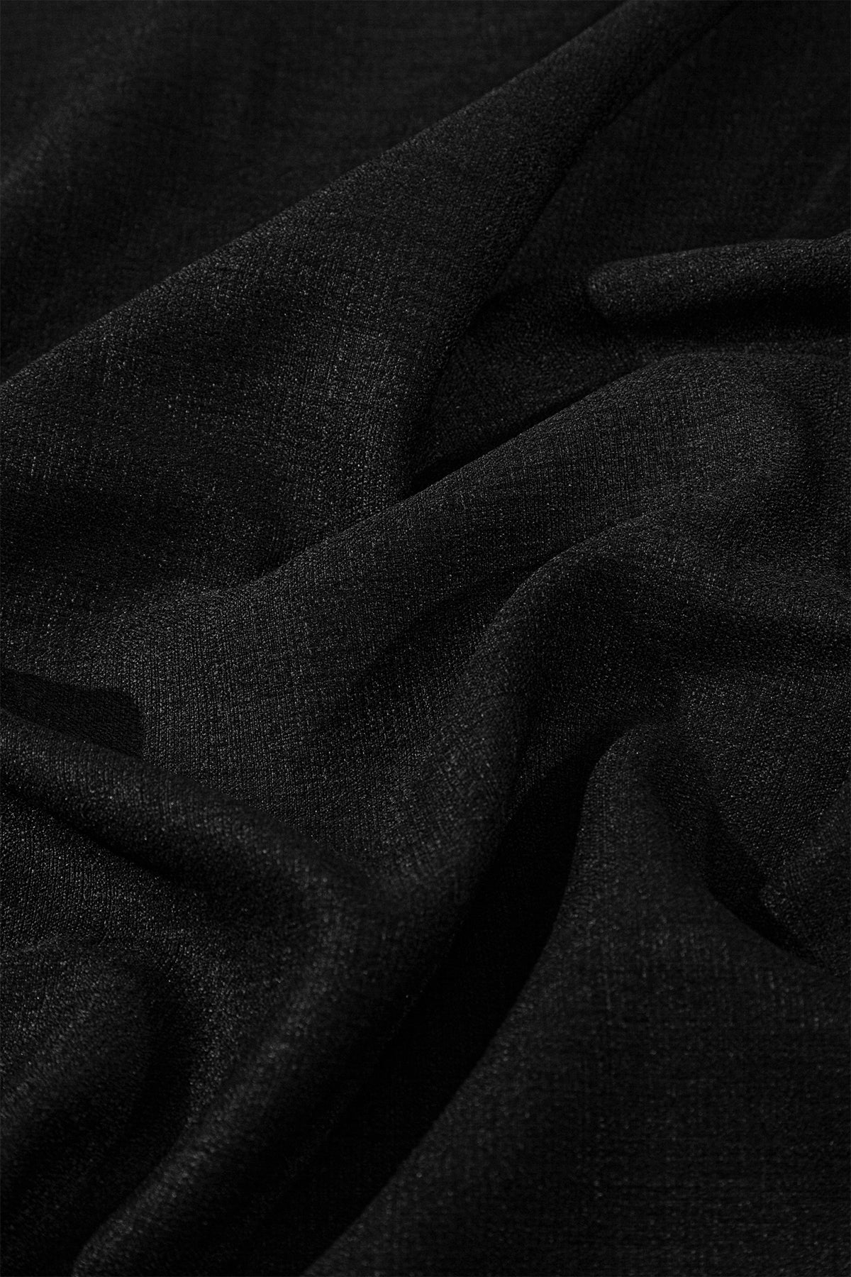 Osaka Halkalı Fon Perde Siyah 140x260