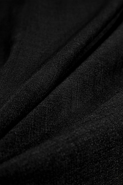 Osaka Halkalı Fon Perde Siyah 140x260