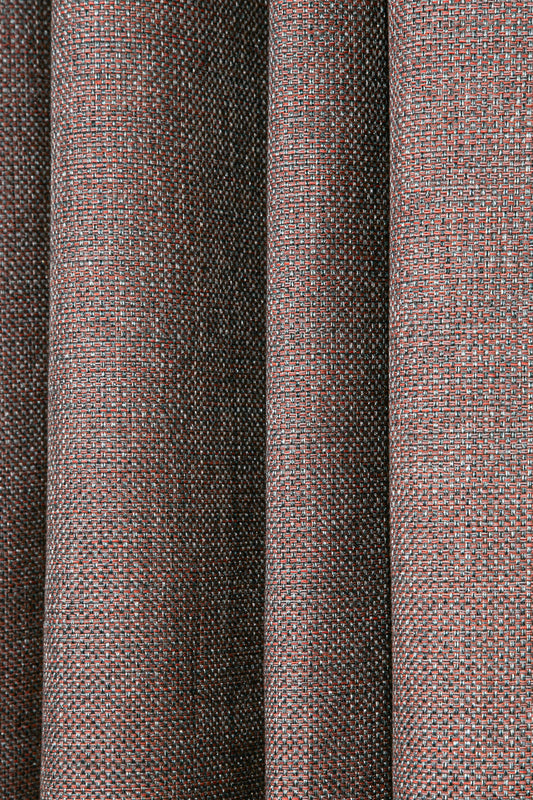 Prato Halkalı Fon Perde Kiremit 140x260