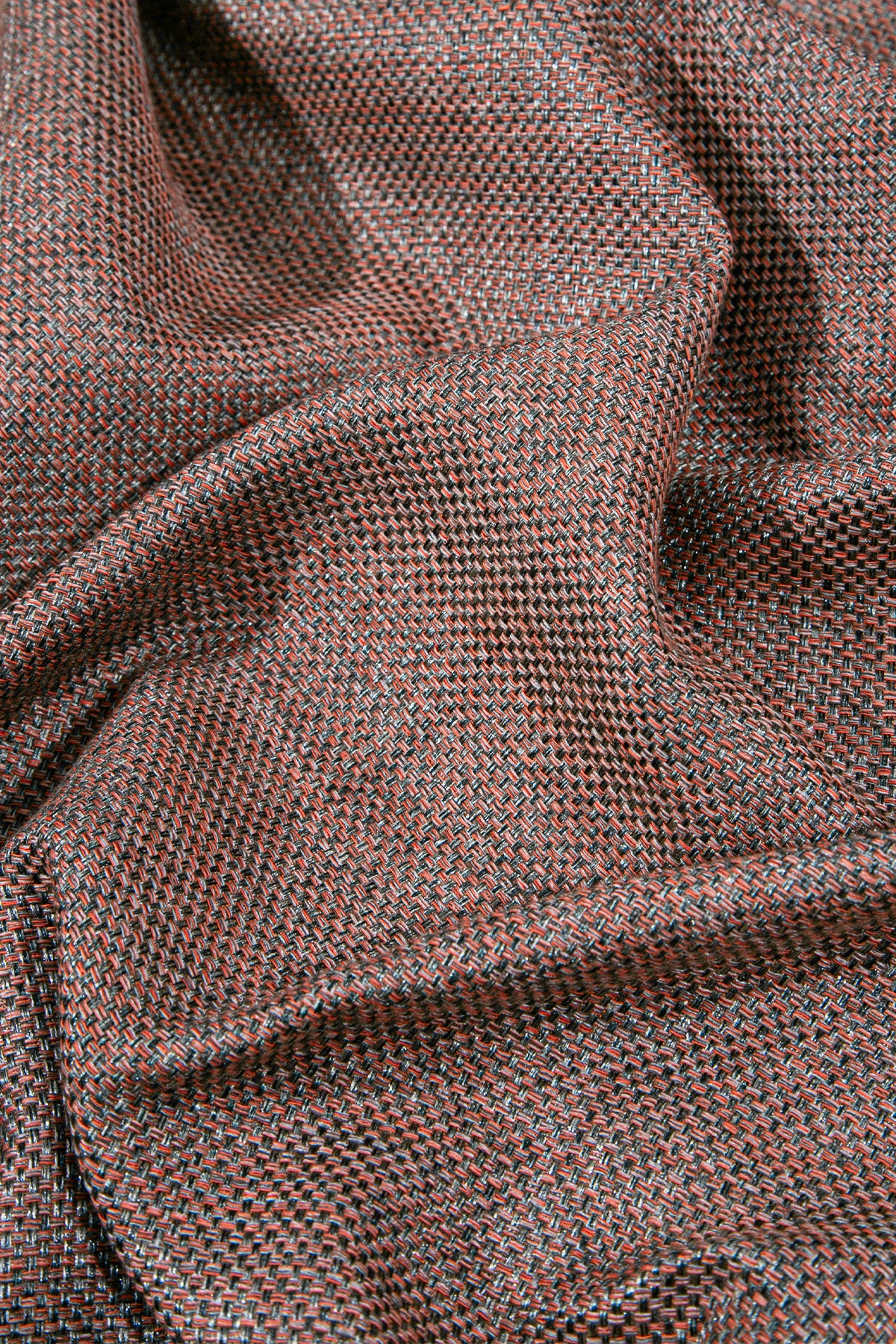 Prato Halkalı Fon Perde Kiremit 140x260