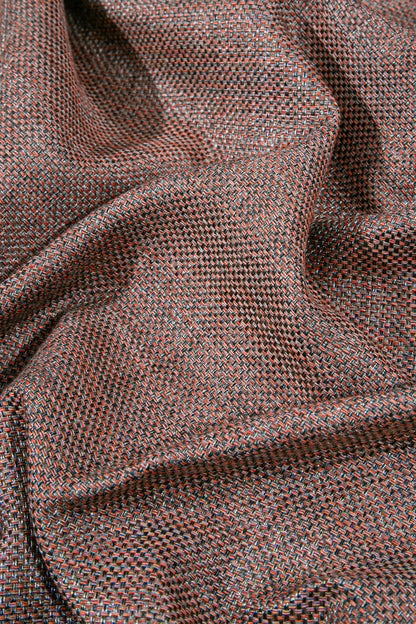 Prato Halkalı Fon Perde Kiremit 140x260