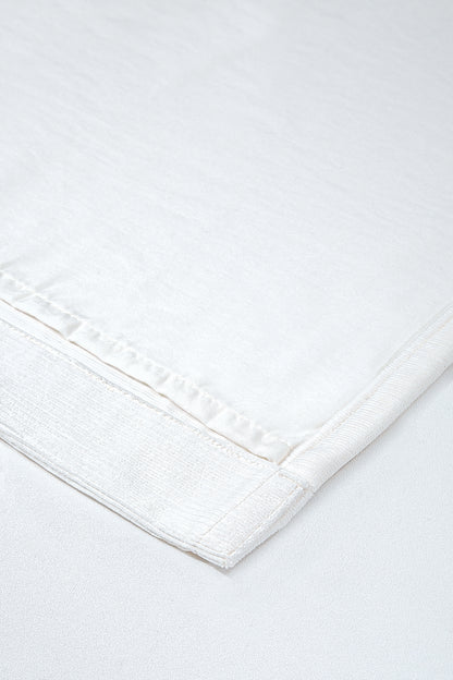 Rayna Kadife Perde Beyaz 120x210