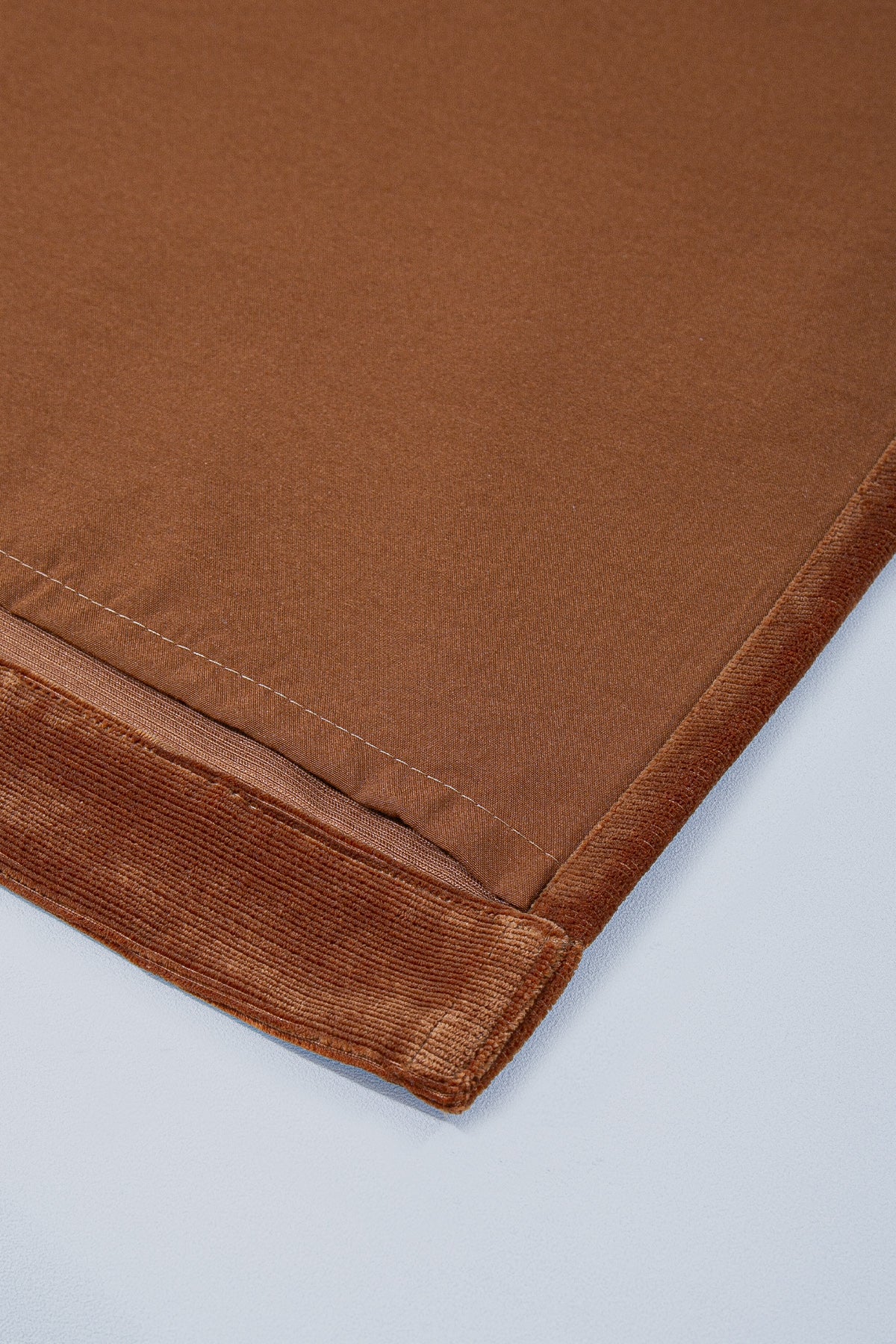 Rayna Kadife Perde Kiremit 120x210