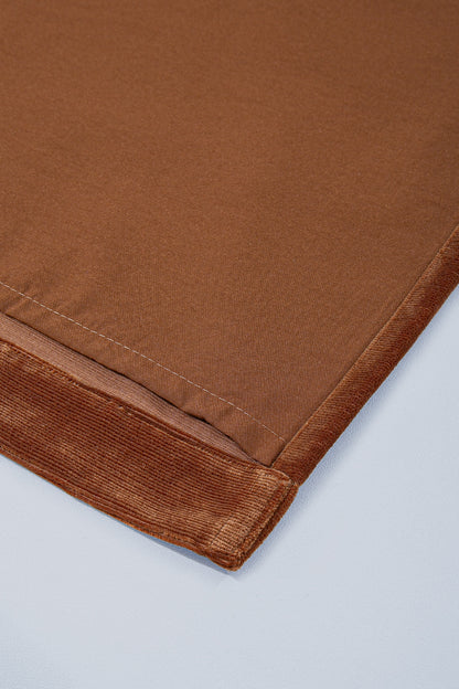 Rayna Kadife Perde Kiremit 120x210