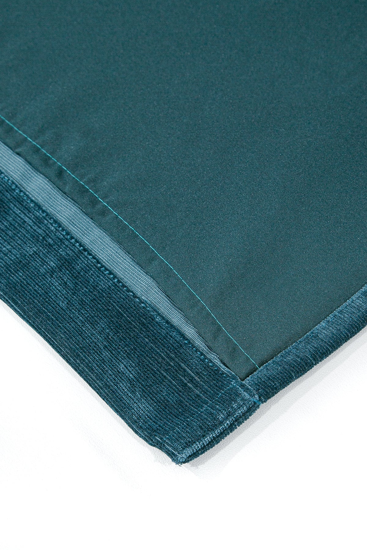 Rayna Kadife Perde Mavi 120x210